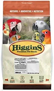 Higgins Sunburst Gourmet Small Fruit & Veggie Bird Treats - 20 Lbs