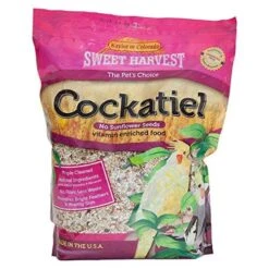 Kaylor Of Colorado Cockatiel With No Sunflower Seeds Sweet Harvest Bird Food - 4 Lb Bag