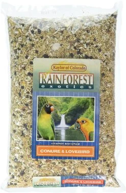 Kaylor Of Colorado Conure & Lovebird Rainforest Bird Food - 4 Lb Bag