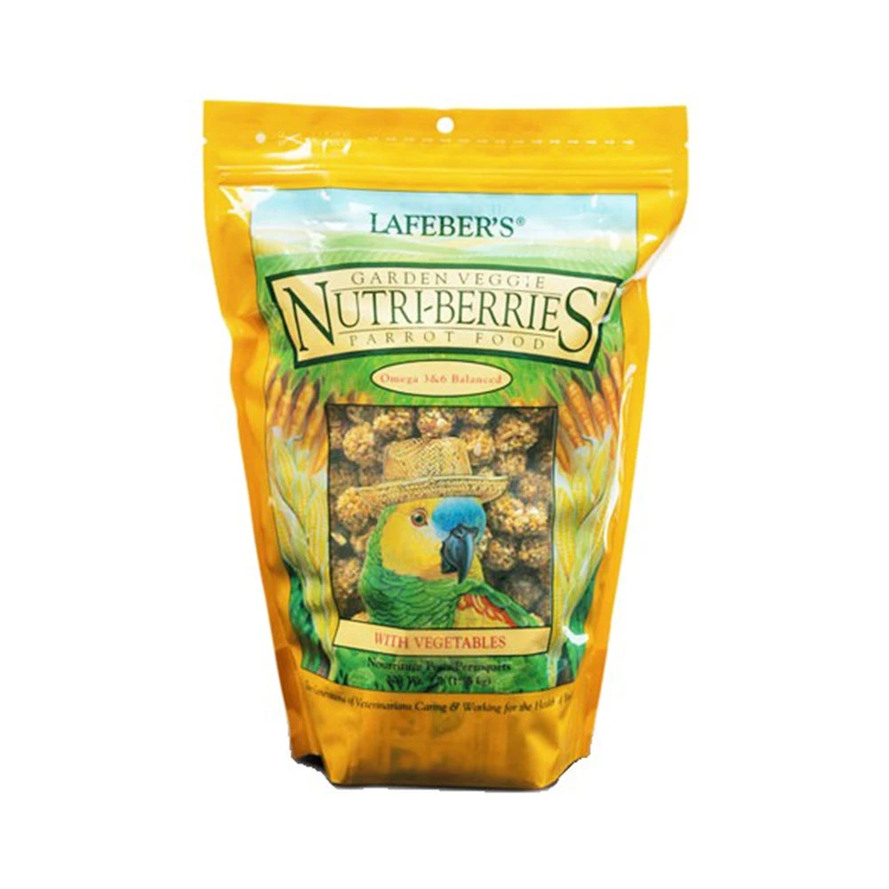 Lafeber® Garden Veggie Nutri-Berries Parrot Food - 3 Lbs 3 Lafeber® Garden Veggie Nutri-Berries Parrot Food - 3 Lbs