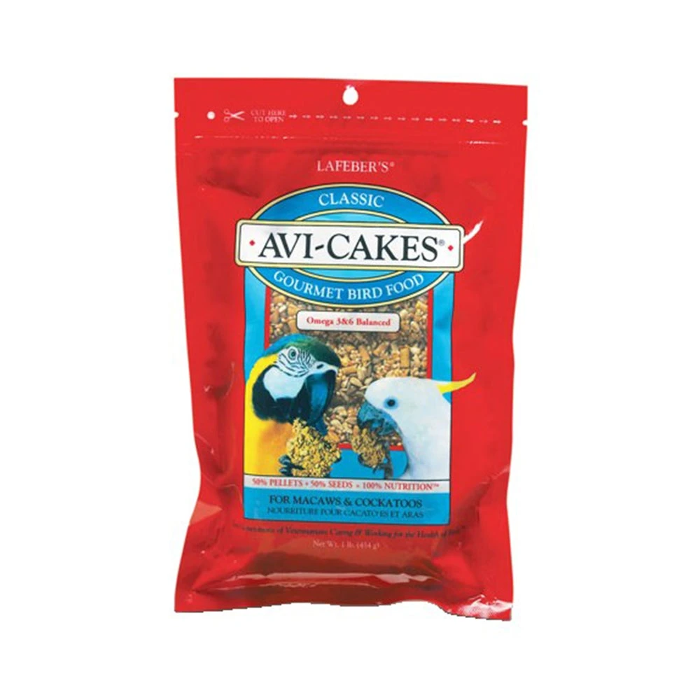 Lafeber's® Avi-Cakes For Cockatoos & Macaws - 1 Lbs 3 Lafeber's® Avi-Cakes For Cockatoos & Macaws - 1 Lbs