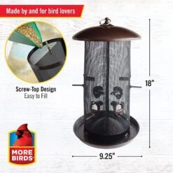 More Birds Combo Sunflower Or Thistle Wild Bird Feeder - Copper - 11 Lb Cap 13 More Birds Combo Sunflower Or Thistle Wild Bird Feeder - Copper - 11 Lb Cap -Bird pet supplies Sales more birds combo sunflower or thistle wild bird feeder copper 11 lb cap 352617