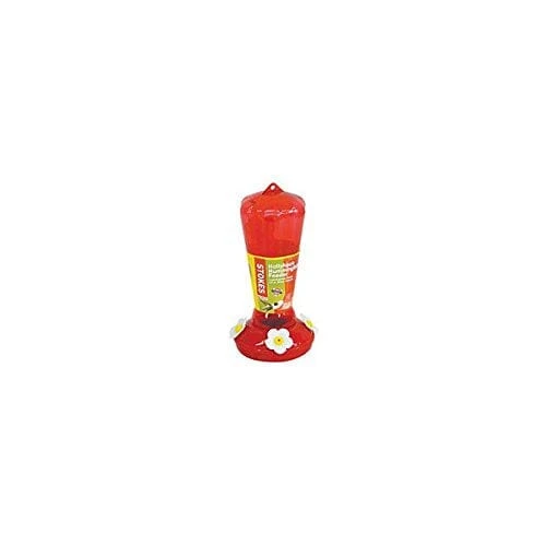 More Birds Hollyhock Plastic Hummingbird Feeder - Red - 25 Oz Cap 3 More Birds Hollyhock Plastic Hummingbird Feeder - Red - 25 Oz Cap