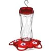 More Birds Orion Glass Vintage Hummingbird Feeder With Ant Moat - Red - 16 Oz Cap - 4 Pack -Bird pet supplies Sales more birds orion glass vintage hummingbird feeder with ant moat red 16 oz cap 4 pack 629506