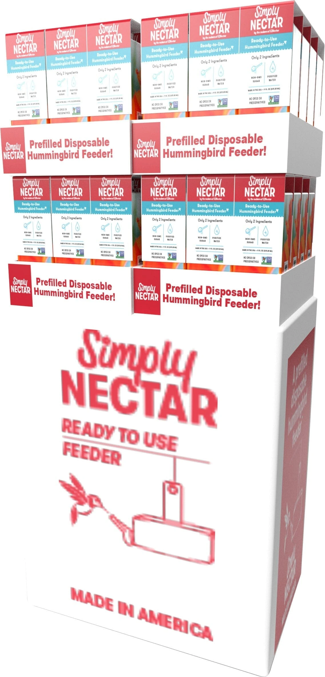 More Birds Simply Nectar Display Wild Bird Food - 48 Count 3 More Birds Simply Nectar Display Wild Bird Food - 48 Count