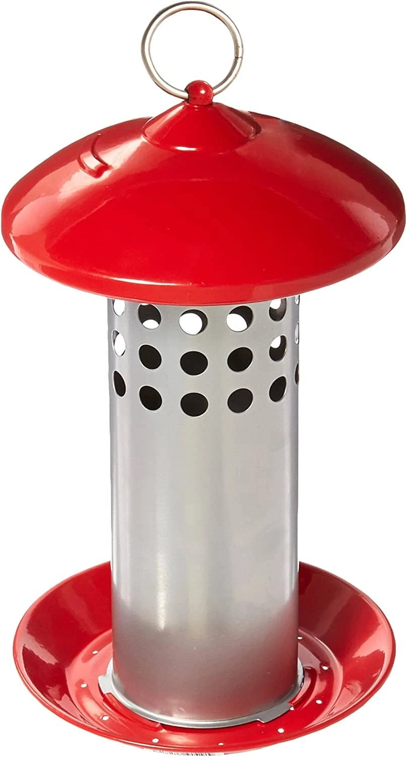 More Birds Snacks 'N' Treats Mealworm Tube Wild Bird Feeder - Red - 1.3 Lbs Cap 3 More Birds Snacks 'N' Treats Mealworm Tube Wild Bird Feeder - Red - 1.3 Lbs Cap