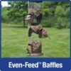 Nature's Way Deluxe Wide Funnel Flip-Top Tube Tubed Wild Bird Feeder - 2.8 Qt Cap 1 Nature's Way Deluxe Wide Funnel Flip-Top Tube Tubed Wild Bird Feeder - 2.8 Qt Cap -Bird pet supplies Sales natures way deluxe wide funnel flip top tube tubed wild bird feeder 28 qt cap 448976