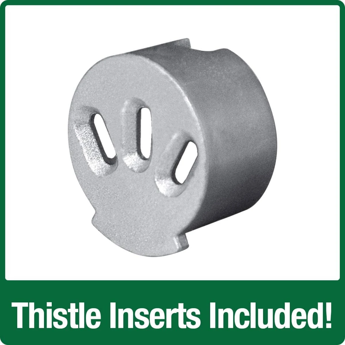 Nature's Way Farmhouse Deluxe Easy Clean Tubed Wild Bird Feeder - Silver - 2.8 Qt Cap 7 Nature's Way Farmhouse Deluxe Easy Clean Tubed Wild Bird Feeder - Silver - 2.8 Qt Cap - Image 5