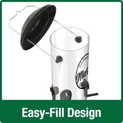 Nature's Way Farmhouse Easy Clean Tubed Wild Bird Feeder - White - 2.8 Qt Cap -Bird pet supplies Sales natures way farmhouse easy clean tubed wild bird feeder white 28 qt cap 207724