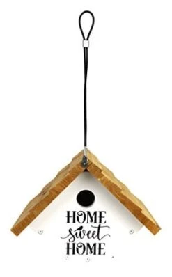 Nature's Way Farmhouse Home Sweet Home Wren House - White - 8.25 X 7.25 X 7.25