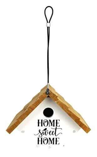 Nature's Way Farmhouse Home Sweet Home Wren House - White - 8.25 X 7.25 X 7.25 3 Nature's Way Farmhouse Home Sweet Home Wren House - White - 8.25 X 7.25 X 7.25