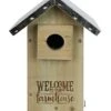 Nature's Way Galvanized Weathered Bluebird House - Cedar - 11 X 6.75 X 6 In 1 Nature's Way Galvanized Weathered Bluebird House - Cedar - 11 X 6.75 X 6 In -Bird pet supplies Sales natures way galvanized weathered bluebird house cedar 11 x 675 x 6 in 460464