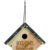 Nature's Way Galvanized Weathered Wren House - 8.25 X 7.25 X 7.25 -Bird pet supplies Sales natures way galvanized weathered wren house 825 x 725 x 725 858154
