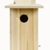 Nature's Way My First Blue Bird House With Viewing Window Diy Kit - Natural -Bird pet supplies Sales natures way my first blue bird house with viewing window diy kit natural 542784