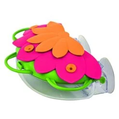 Nature's Way So Real Window Flower Hummingbird Feeder - Orange/Fuchsia - 8 Oz Cap