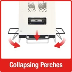 Nature's Way Squirrel Shield Metal Lantern And Squirrel-proof Wild Bird Feeder - White - 2 Qt Cap