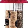 North States Crimson Triple Tube Tubed Wild Bird Feeder - Red - 6 Lbs 2 North States Crimson Triple Tube Tubed Wild Bird Feeder - Red - 6 Lbs -Bird pet supplies Sales north states crimson triple tube tubed wild bird feeder red 6 lbs 894356