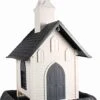 North States Village Collection Church Plastic Hopper Wild Bird Feeder - White/Gray - 5 Lbs Cap