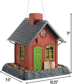 North States Village Collection Old Town Pub Plastic Hopper Wild Bird Feeder - Red - 5 Lbs Cap 14 North States Village Collection Old Town Pub Plastic Hopper Wild Bird Feeder - Red - 5 Lbs Cap -Bird pet supplies Sales north states village collection old town pub plastic hopper wild bird feeder red 5 lbs cap 854151