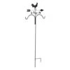 Panacea Products Weathervane Rooster Shepherd Hook Wild Bird Accessories - Black - 78 In - 4 Pack 2 Panacea Products Weathervane Rooster Shepherd Hook Wild Bird Accessories - Black - 78 In - 4 Pack -Bird pet supplies Sales panacea products weathervane rooster shepherd hook wild bird accessories black 78 in 4 pack 610076
