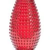 Perky-Pet Hobnail Glass Vintage Hummingbird Feeder - Red - 24 Oz Cap - 2 Pack