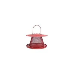 Perky-Pet Mesh Cardinal Wild Bird Feeder - Red - 2.5 Lbs Cap