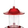 Perky-Pet Panorama Plastic Bird Tubed Wild Bird Feeder - Red - 2 Lbs Cap -Bird pet supplies Sales perky pet panorama plastic bird tubed wild bird feeder red 2 lbs cap 366164