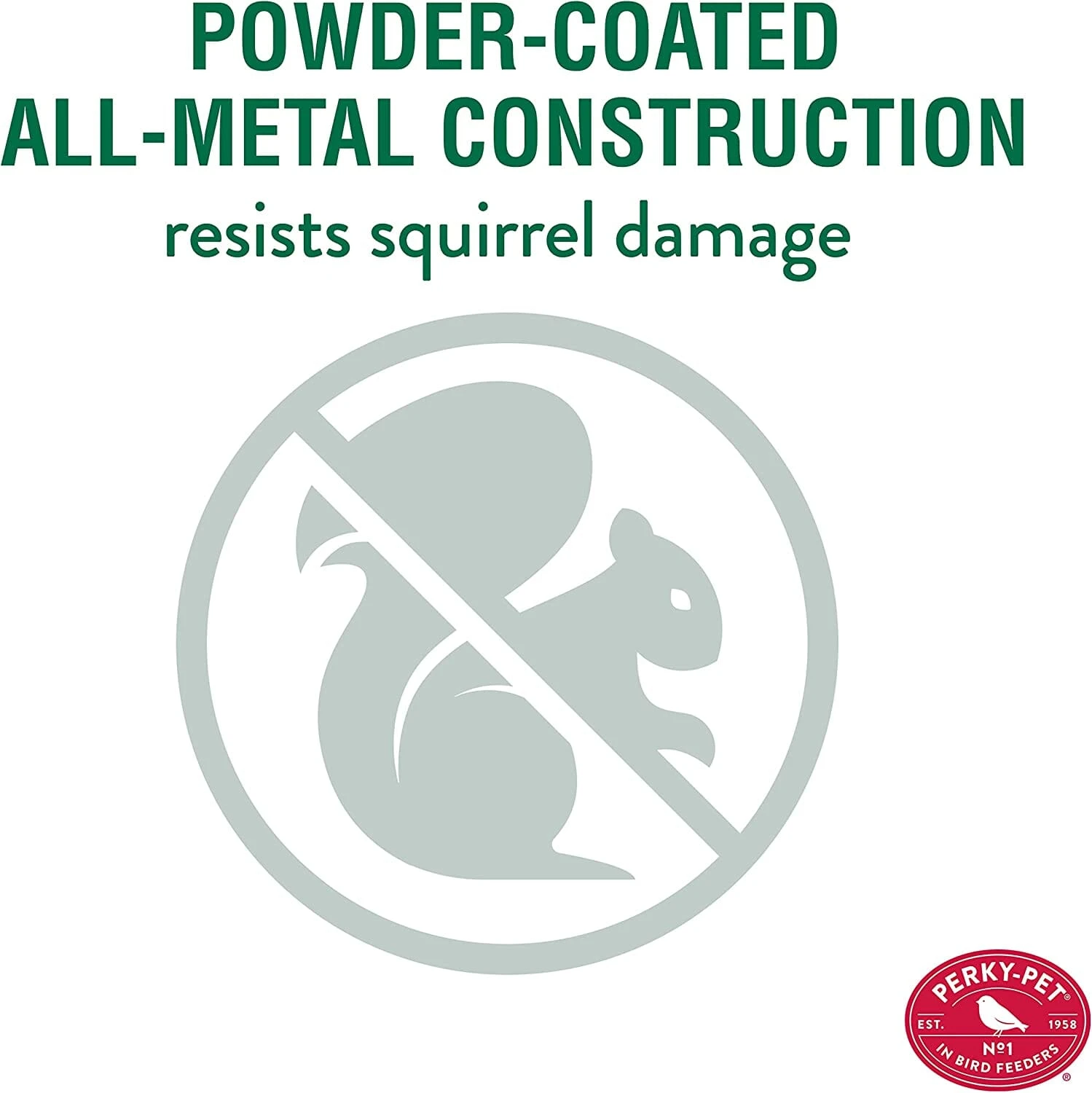 Perky-Pet Shorty Finch Tube Wild Bird Feeder - Yellow - .7 Lbs Cap 6 Perky-Pet Shorty Finch Tube Wild Bird Feeder - Yellow - .7 Lbs Cap - Image 4