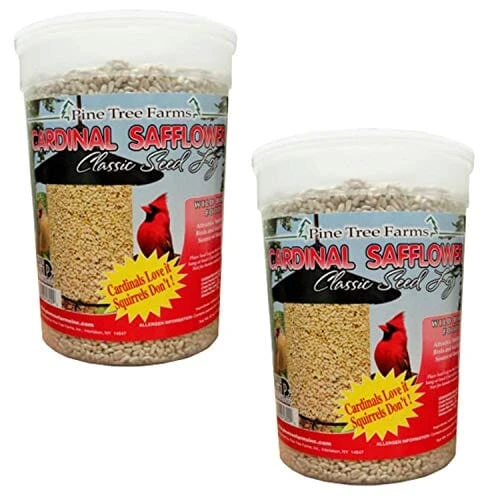 Pine Tree Farms Classic Seed Log Wild Bird Food - Cardinal Safflower - 72 Oz 3 Pine Tree Farms Classic Seed Log Wild Bird Food - Cardinal Safflower - 72 Oz