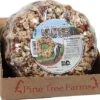 Pine Tree Farms Le Petit Seed Wreath Display Wild Bird Food - Nutsie - 1.5 Lbs - 6 Pack - 6 Pack