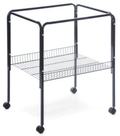 Prevue Hendryx Bird Cage Stand - Black - Multipack - 29.50" - Pack Of 4