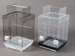 Prevue Hendryx Cockatiel Playtop Bird Cage - Assorted Colors - Multipack - 18" X 18" X 26.5" - Pack Of 4