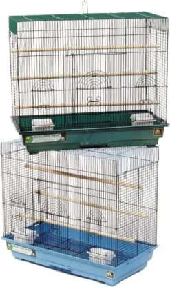 Prevue Hendryx Flight Cage - Assorted Colors - Multipack - 26" X 14" X 22.25" - Pack Of 2