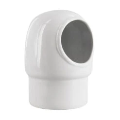 Prevue Hendryx Hooded Ceramic Crock - 24 Oz - Black / White