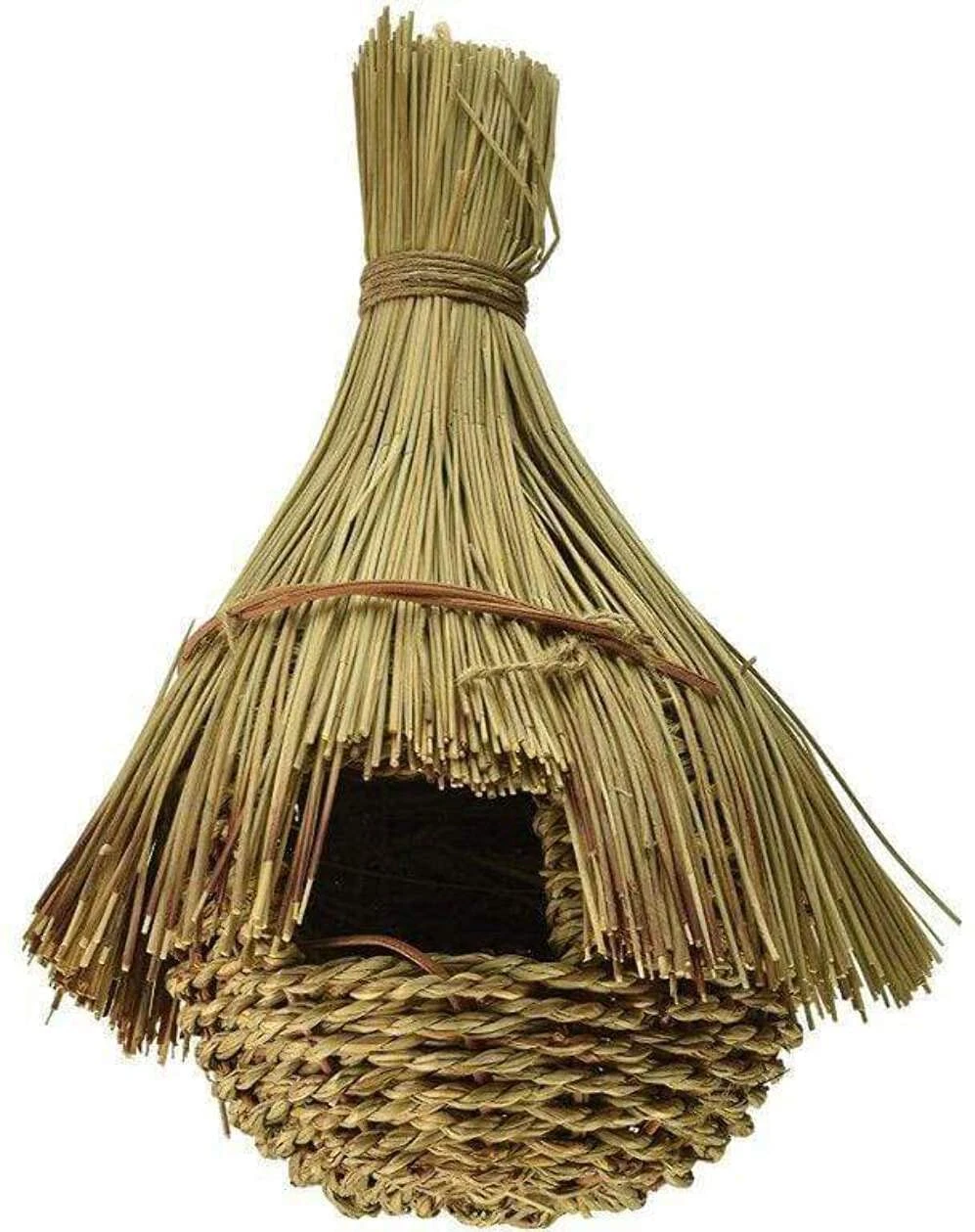 Prevue Hendryx Large Tiki Hut Nest 3 Prevue Hendryx Large Tiki Hut Nest