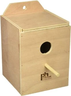 Prevue Hendryx Medium Lovebird Nest Box - Inside Mount