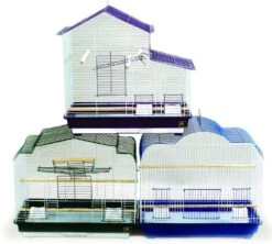 Prevue Hendryx Prepack Cockatiel Bird Cages - Assorted Styles - Multipack - Pack Of 3