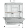 Prevue Hendryx Select Bird Cage - Pewter White - 35.375" X 23.5" X 67" 1 Prevue Hendryx Select Bird Cage - Pewter White - 35.375" X 23.5" X 67" -Bird pet supplies Sales prevue hendryx select bird cage pewter white 35375 x 235 x 67 889950