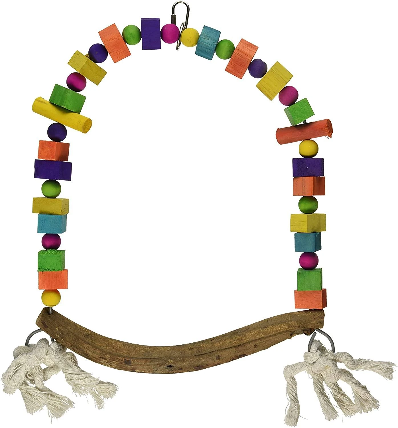 Prevue Hendryx Wacky Wood Bird Swing 3 Prevue Hendryx Wacky Wood Bird Swing