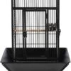 Prevue Hendryx Wrought Iron Select Bird Cage With Playtop - Black - 18" X 18" X 57" 1 Prevue Hendryx Wrought Iron Select Bird Cage With Playtop - Black - 18" X 18" X 57" -Bird pet supplies Sales prevue hendryx wrought iron select bird cage with playtop black 18 x 18 x 57 969118