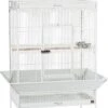 Prevue Hendryx Wrought Iron Select Bird Cage With Playtop - Black - 35" X 24" X 67" -Bird pet supplies Sales prevue hendryx wrought iron select bird cage with playtop black 35 x 24 x 67 518575