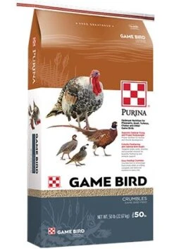 Purina Mills Gamebird Maintenance Gamebird And Pigeon Bird Food - 50 Lb Bag