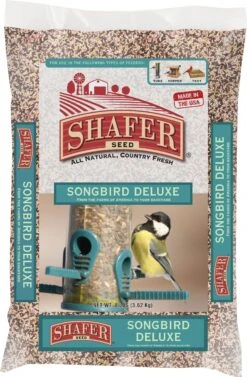 Shafer Songbird Deluxe Wild Bird Food Seed Mix - 20 Lbs