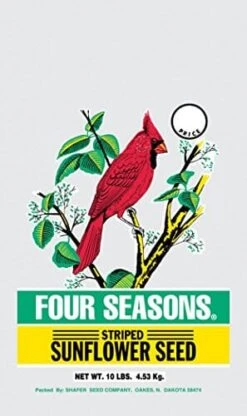 Shafer Striped Sunflower Wild Bird Food - 10 Lbs - 3 Pack