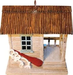 Songbird Essentials Boat Shack Bird House - Brown/Tan - 5.75 X 7.75 X 7.5 I