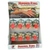 Songbird Essentials Hummer Ring Display - Red - 24 Count