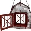 Songbird Essentials Mesh Barn Seed & Suet Feeder Suet And Seed Cake Wild Bird Feeder - Red - 2 X 9 X 16.5 -Bird pet supplies Sales songbird essentials mesh barn seed suet feeder suet and seed cake wild bird feeder red 2 x 9 x 165 344857