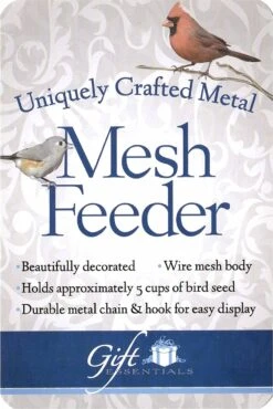 Songbird Essentials Mesh Snowman Wild Bird Feeder - White - 5 Cup Cap -Bird pet supplies Sales songbird essentials mesh snowman wild bird feeder white 5 cup cap 431528