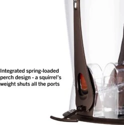 Squirrel-X X2 Squirrel Resistant Tubed Wild Bird Feeder - Brushed Copper - 4 Lbs Cap