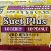 Suet Cakes Plus Mixed Flavor Jumbo Pack Wild Bird Food - Berry/Peanut - 20 Pack 1 Suet Cakes Plus Mixed Flavor Jumbo Pack Wild Bird Food - Berry/Peanut - 20 Pack -Bird pet supplies Sales suet cakes plus mixed flavor jumbo pack wild bird food berrypeanut 20 pack 838922